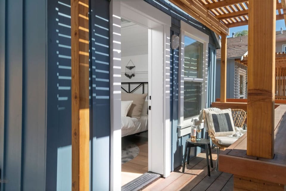 Deck & Bedroom Entry