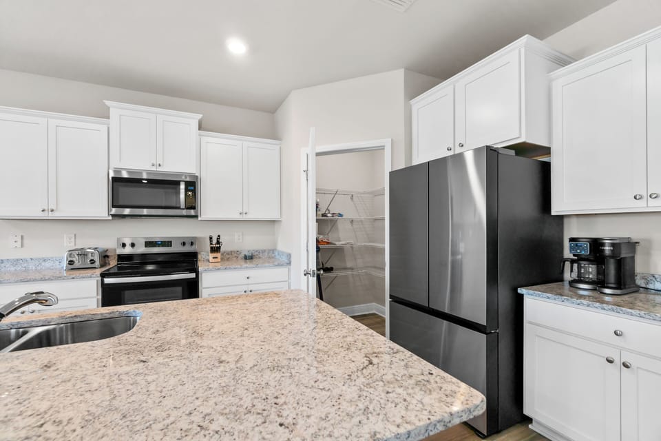 Kitchen with Large Pantry