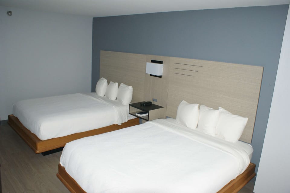 2 Queen beds