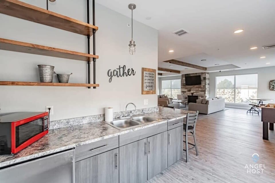 Communal kitchenette
