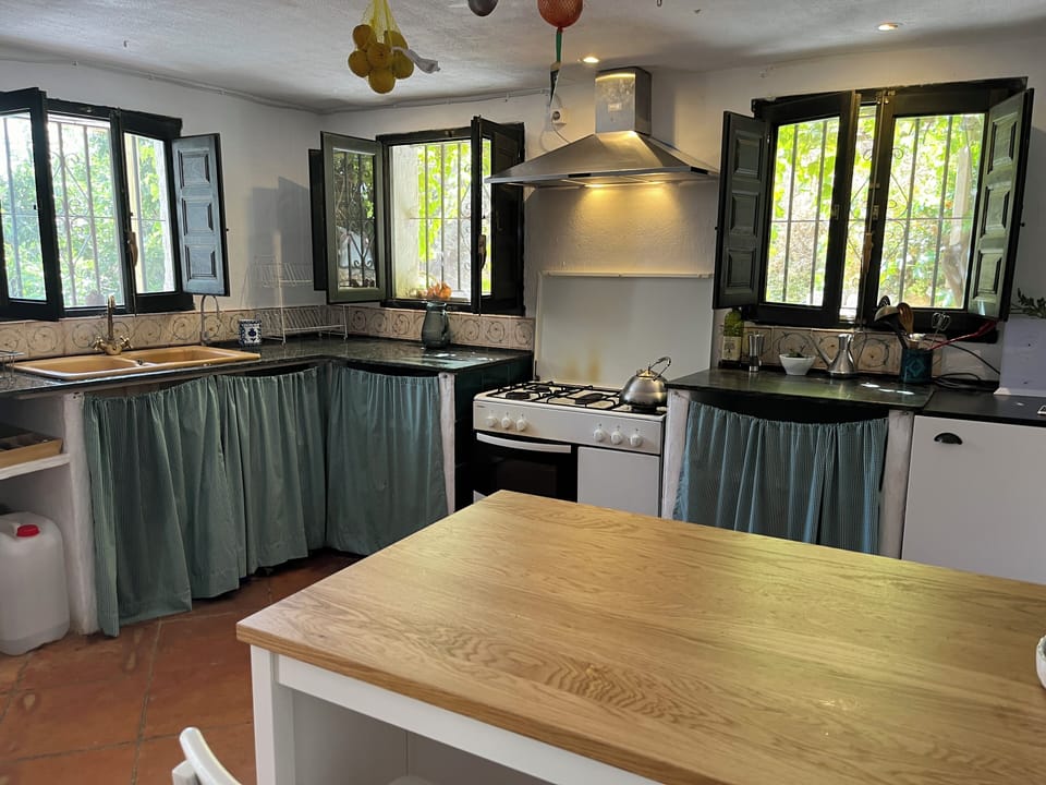 Kitchen in main house