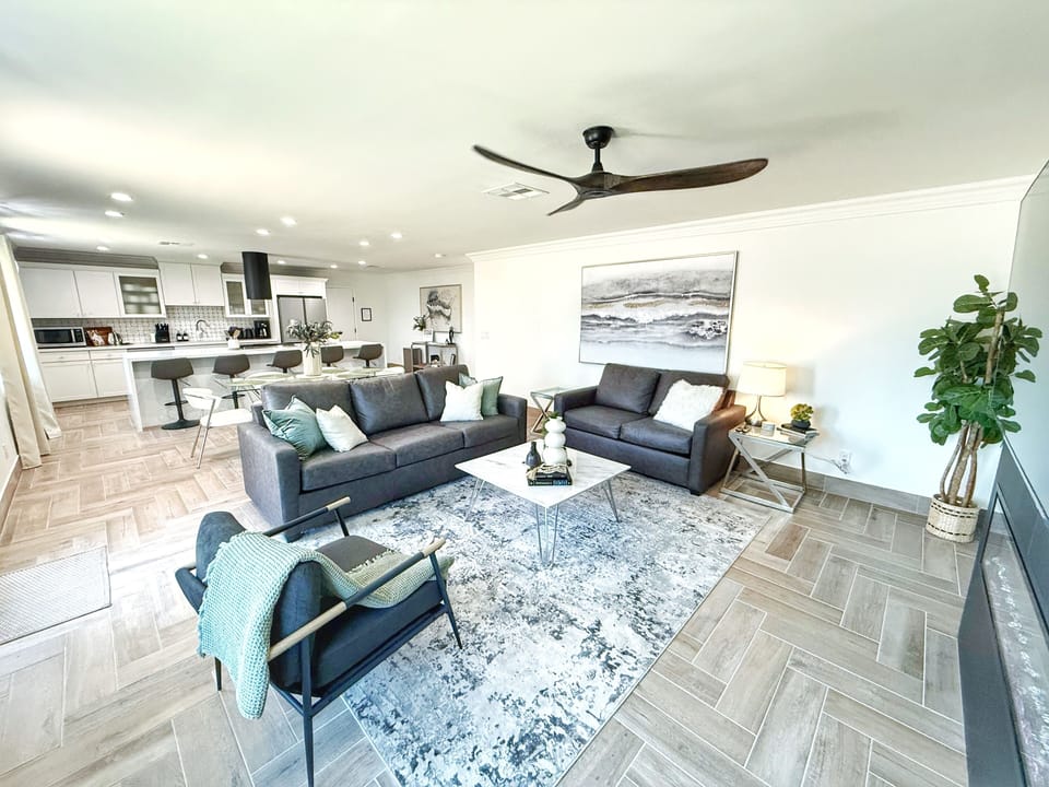 Open concept great room