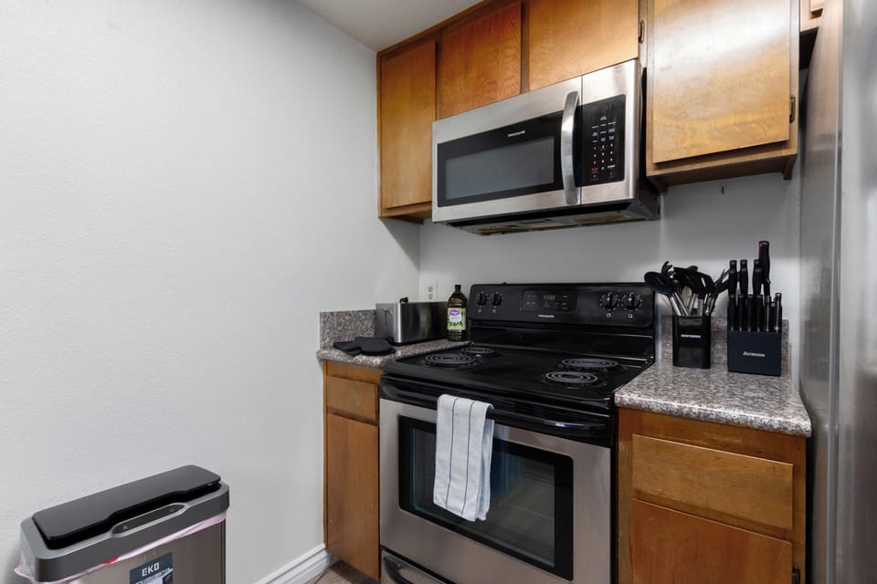 Stove and all essentials for cooking