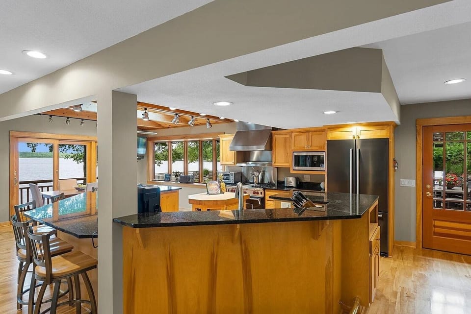 Dishes, glassware, utensils, pots/pans, drip coffee pot, toaster, blender & more