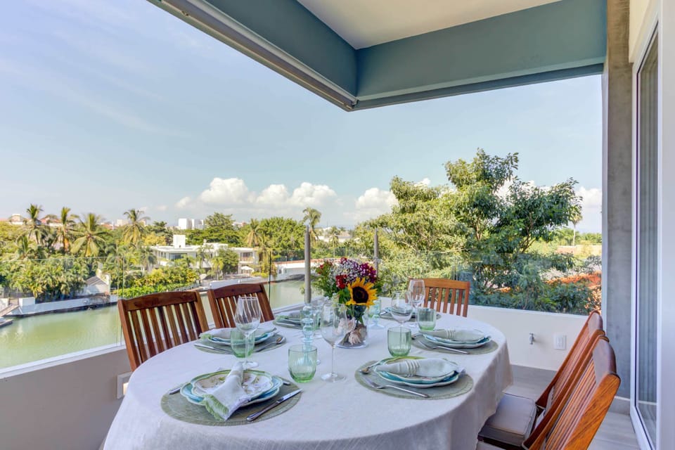 Balcony and views