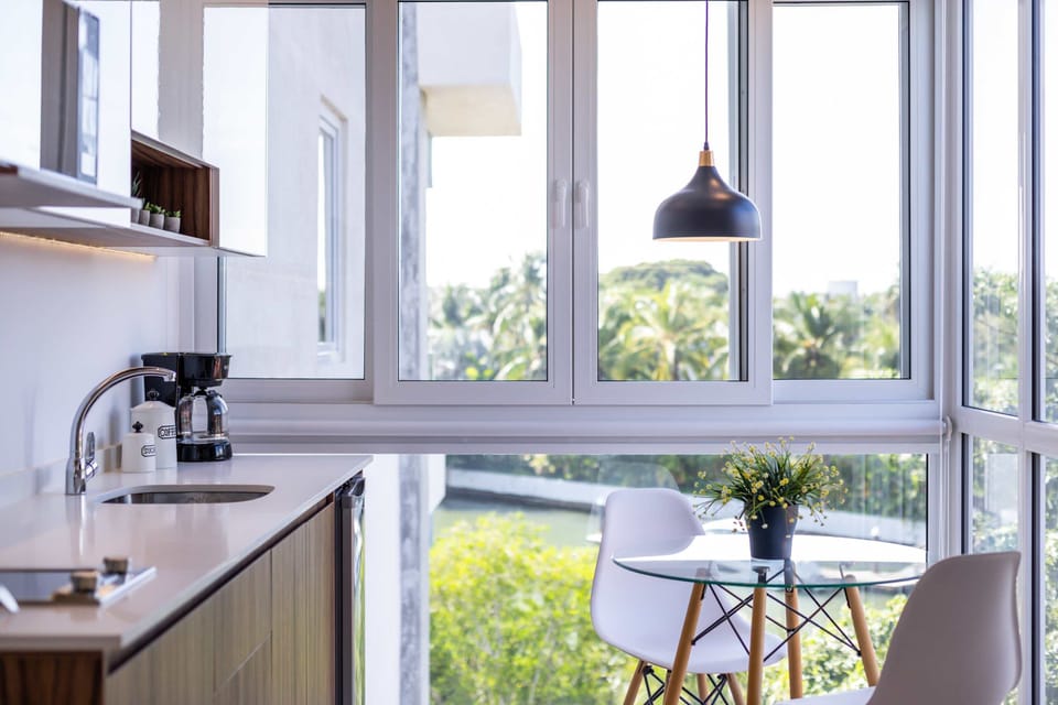 Kitchen and dinning area