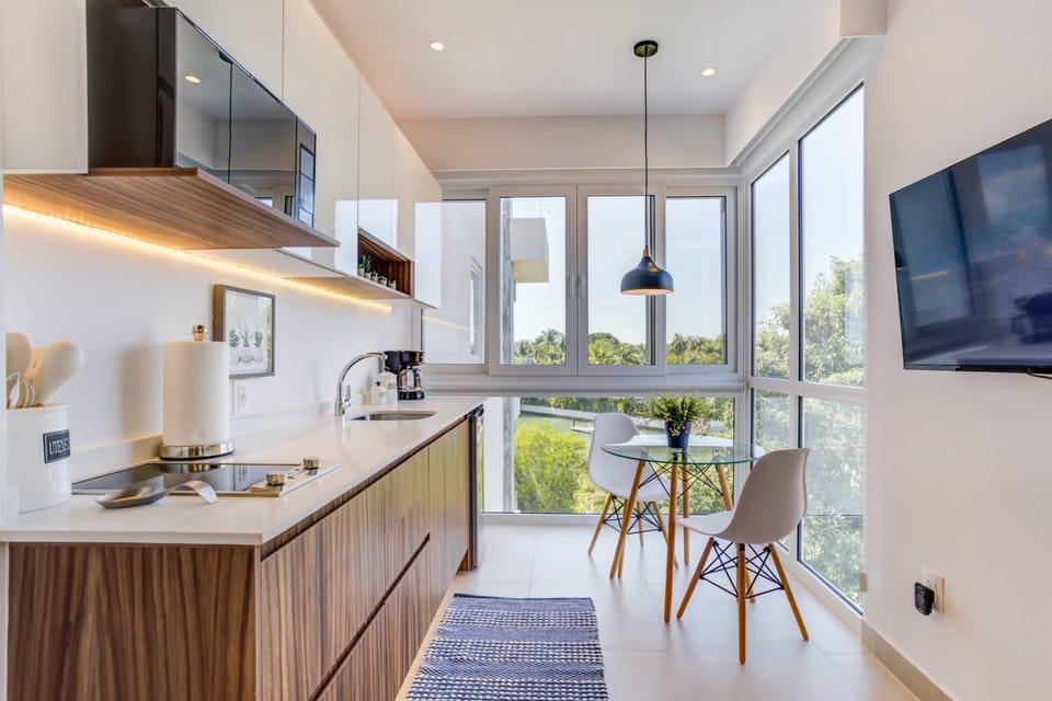 Kitchen and dinning area