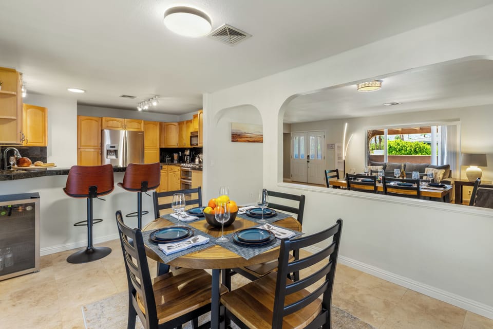 Second dining table for 4