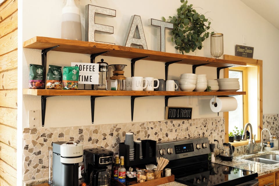 Fuel up at the Caffeination Station & enjoy pure water from the RO filter!