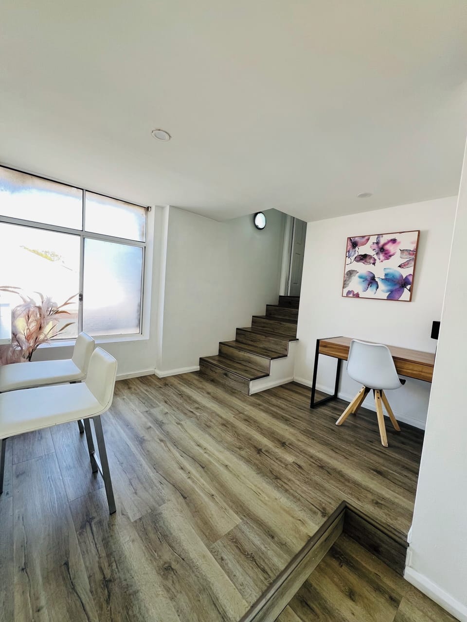 Study area/ bar area stairs leads to Master bedroom