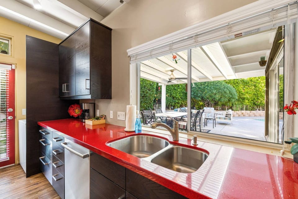 Kitchen is Well-Stocked, Perfect for Family Meals