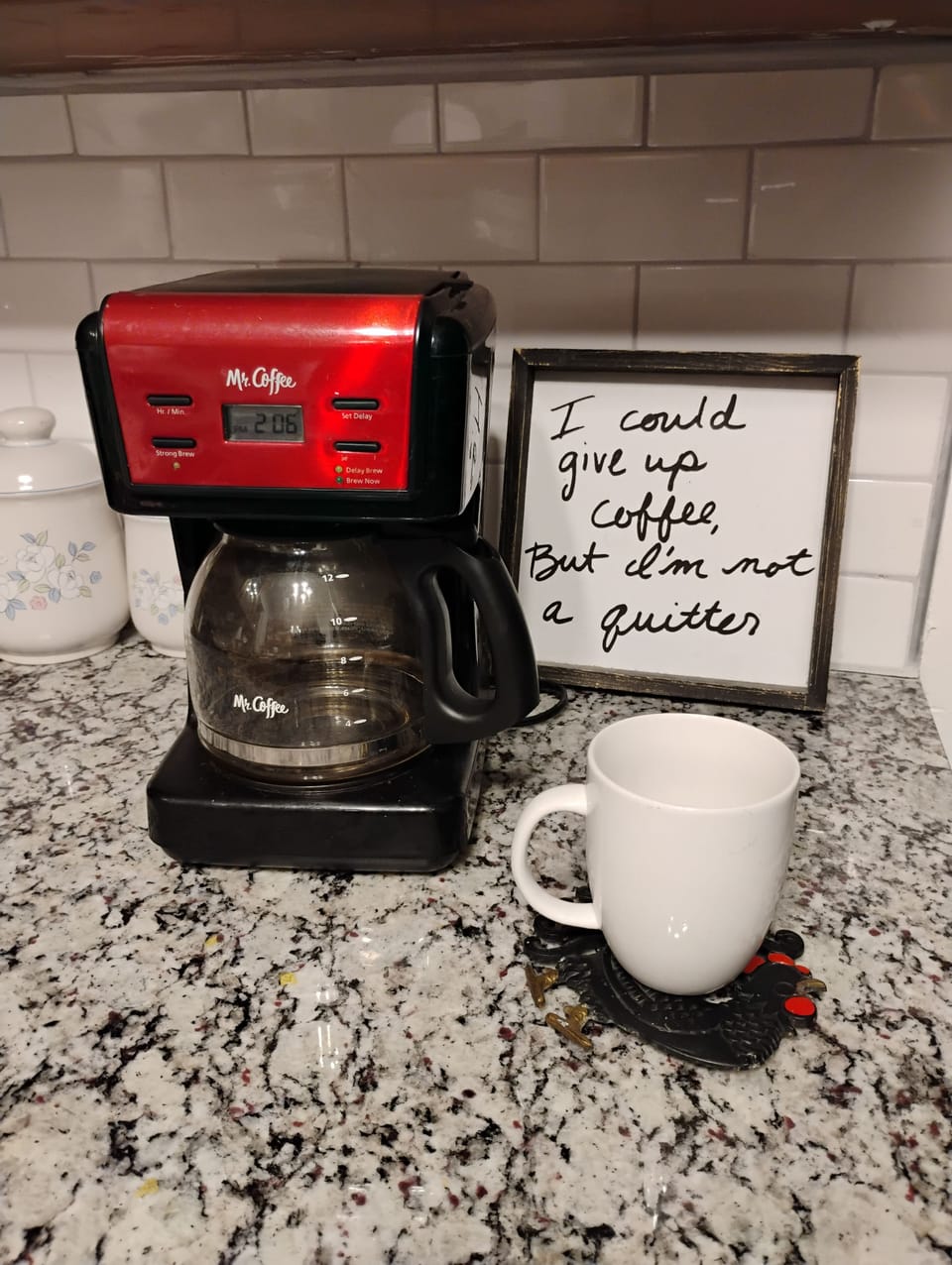 Coffee and/or coffee maker