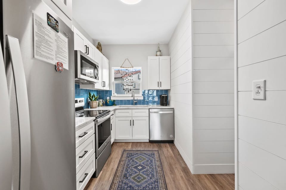 Updated kitchen with everything you need including Keurig coffee maker