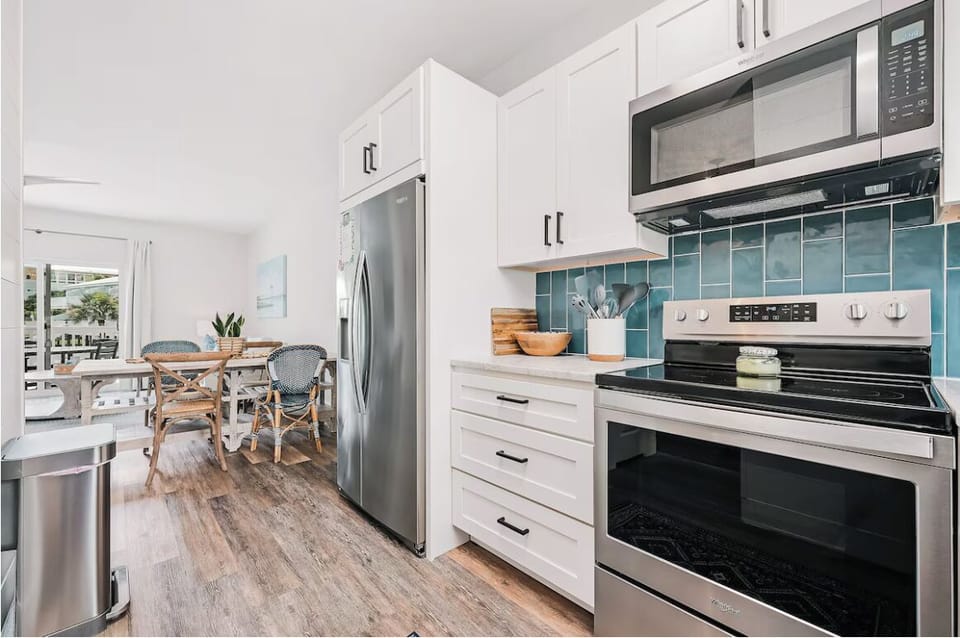 Updated kitchen with everything you need including Keurig coffee maker