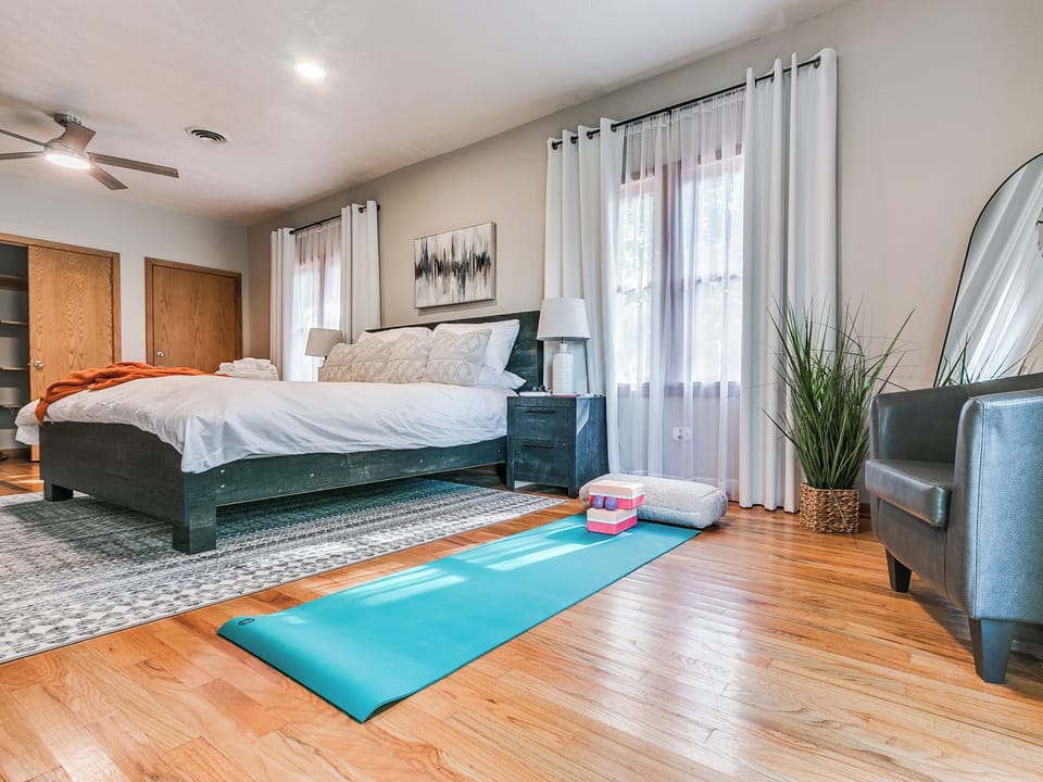 Your personal retreat, complete with soft linens and cozy pillows.