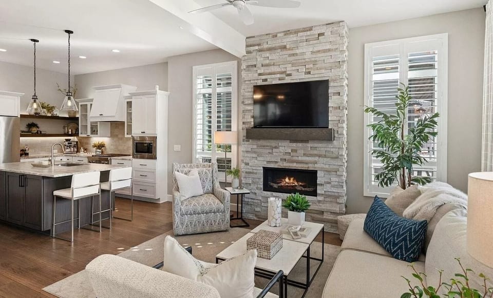 Living Area: Located in main house  (1st Floor)