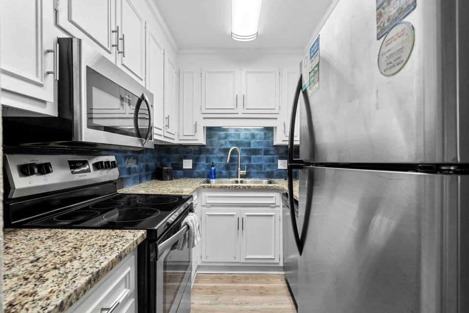 Stainless Appliances in Kitchen