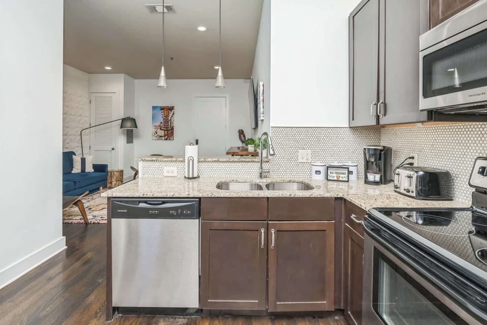 Fully equipped kitchen