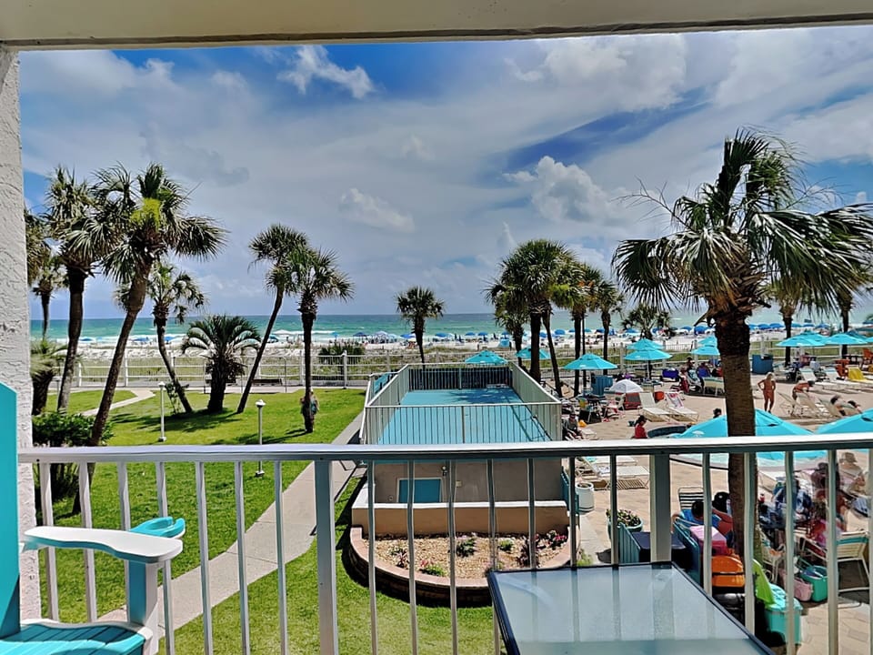 Gulf Front Balcony View