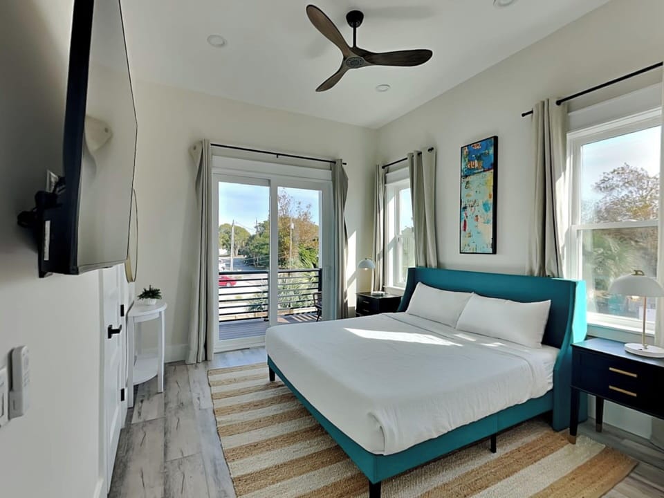 Second Floor, Fourth Bedroom with Access to Balcony
