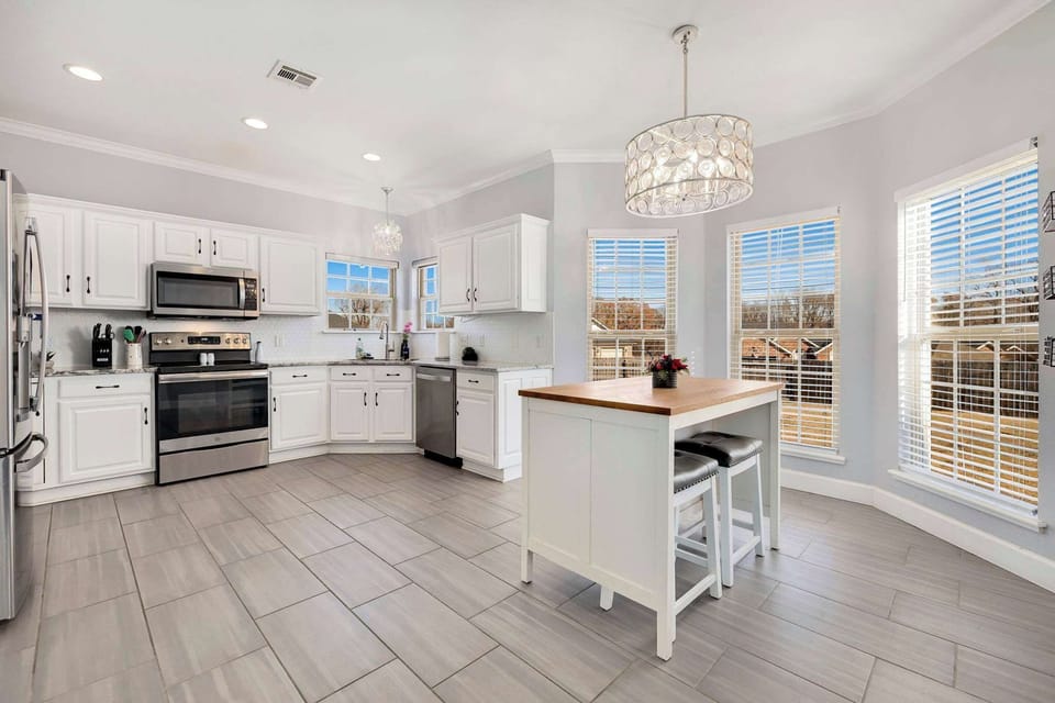 Our kitchen is fully stocked!