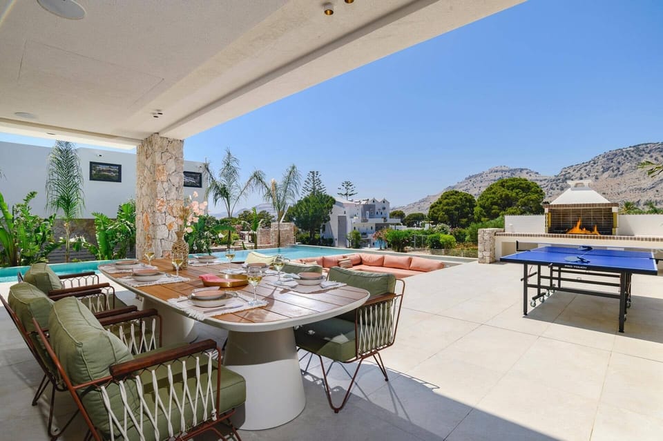 Villa Pefkos Sunset image