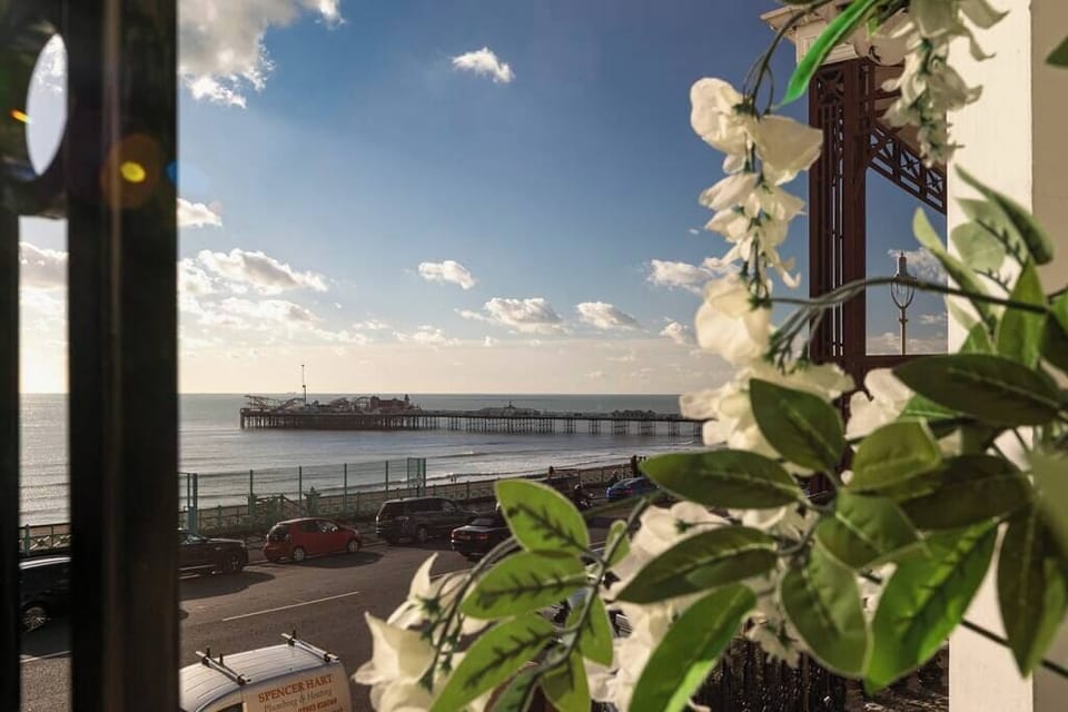 Wake up to breathtaking sea views and iconic Brighton Pier right outside your window—unbeatable location just steps from the beach!