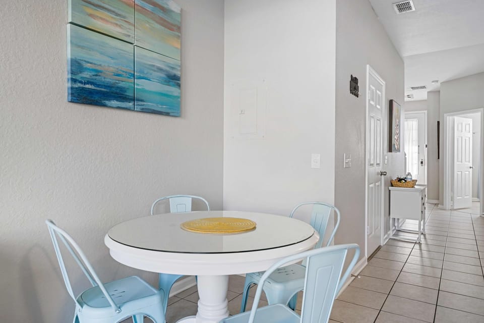 Family dining space. 