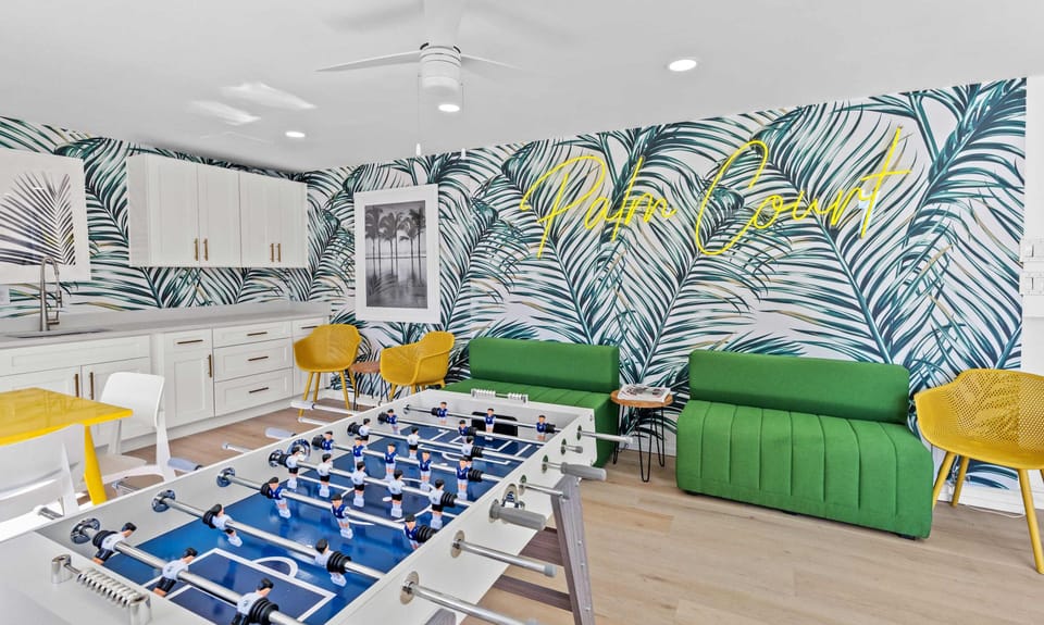 Enjoy a fun game of foosball or relax and socialize in our shared amenity lounge area!