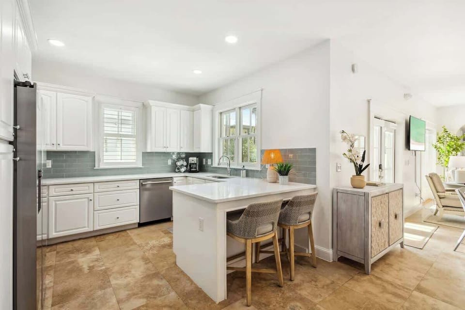 Large, open kitchen, perfect for gathering and cooking together!