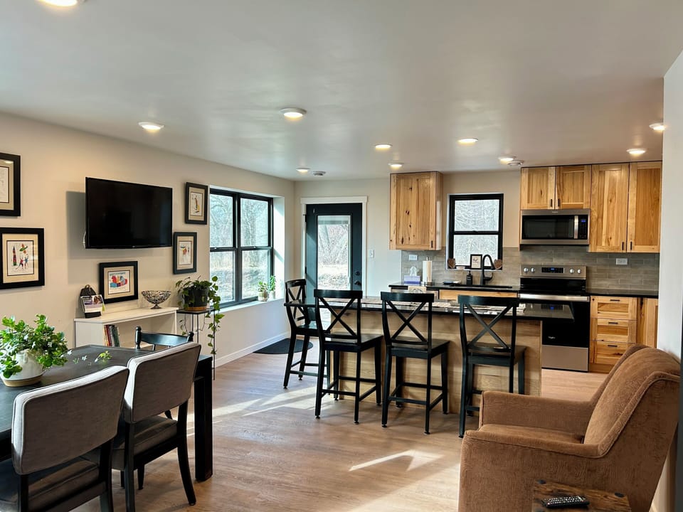 Kitchen and Dining Area