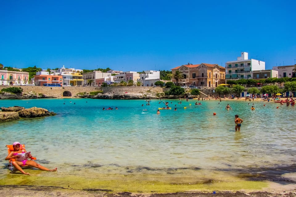 The beach of Santa Maria al Bagno, near Nardò