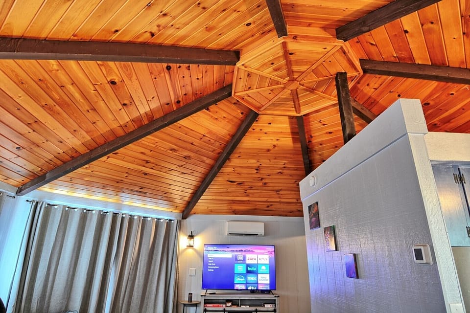 Beautiful wood ceiling