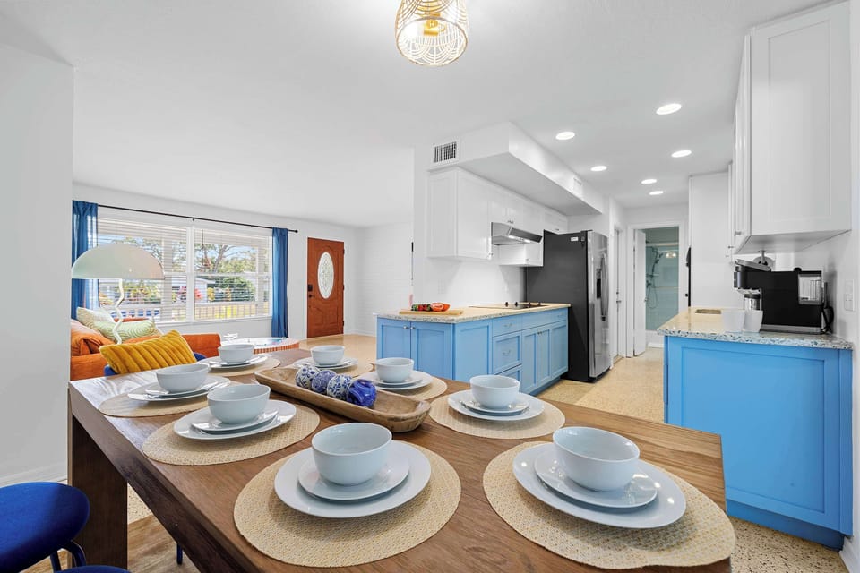Spacious dining & living setup ready for shared meals and memories.