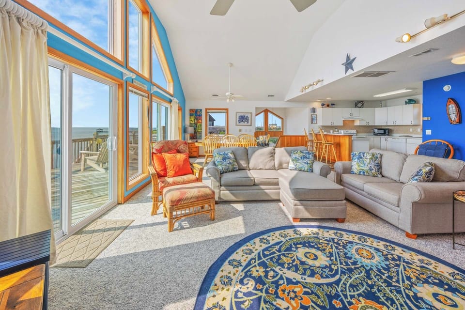 Surf or Sound Realty - 1203 - Sound Bound - Great Room -5