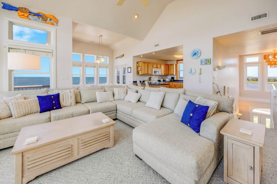 Surf or Sound Realty - 1211 - Frisco's Watch - Great Room -2