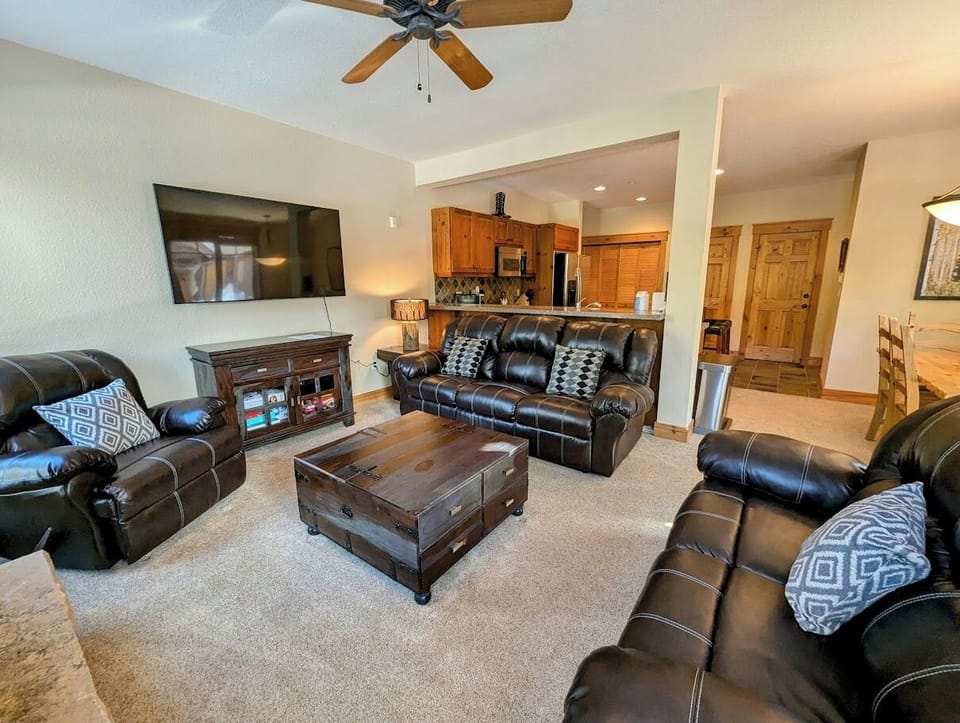 Large flat screen television