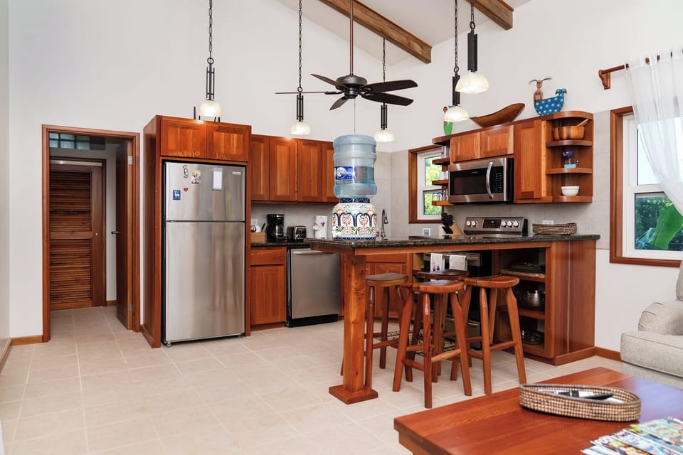Fully equipped kitchen