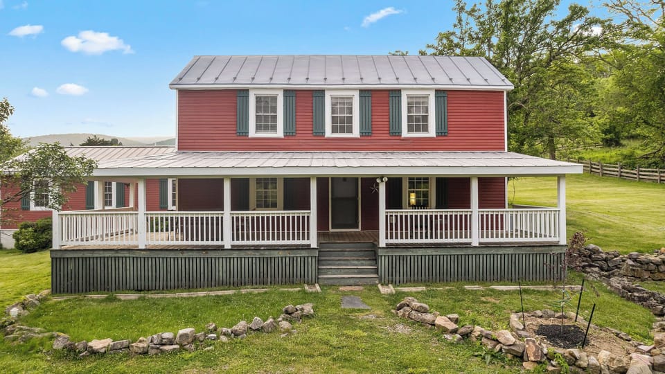 Welcome to Cold Spring Farm, a rural farmhouse with peaceful views.