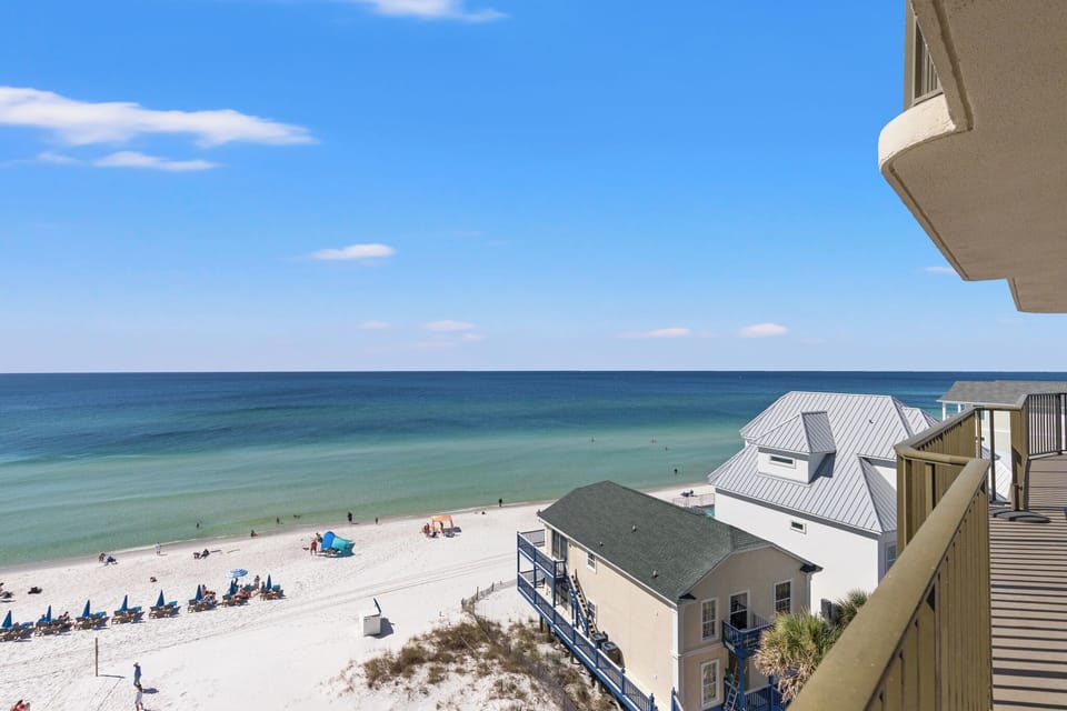 Direct Balcony Access with Beachfront View