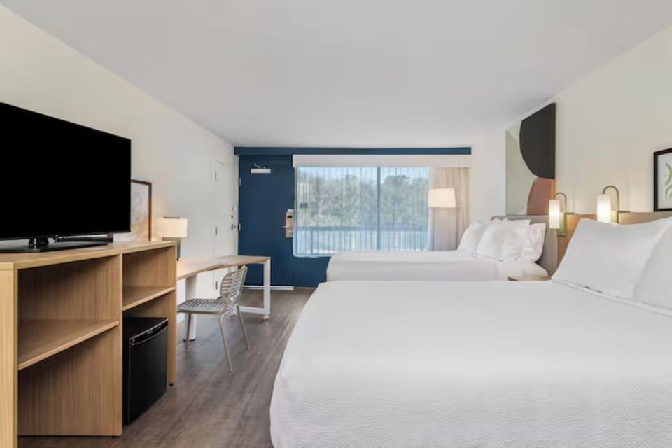 Bedroom. Interior and views may vary based on location and availability