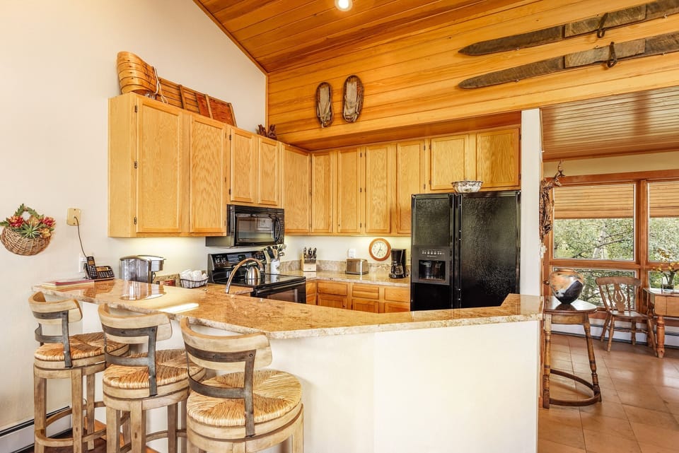 Indoors, Hardwood, Kitchen, Refrigerator, Floor