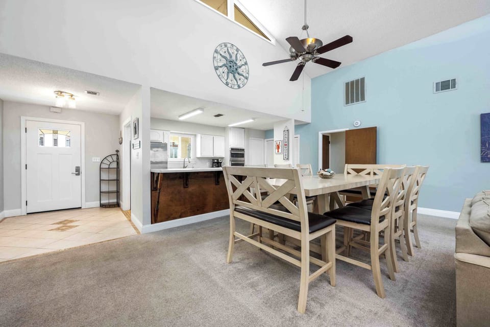 Enjoy the breezy, open layout of the upper-level living spaces