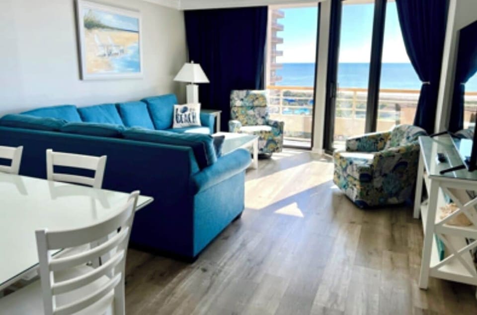 Oceanfront view of the beach 