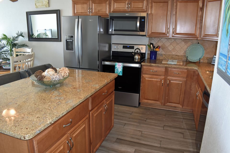 Fully equipped kitchen