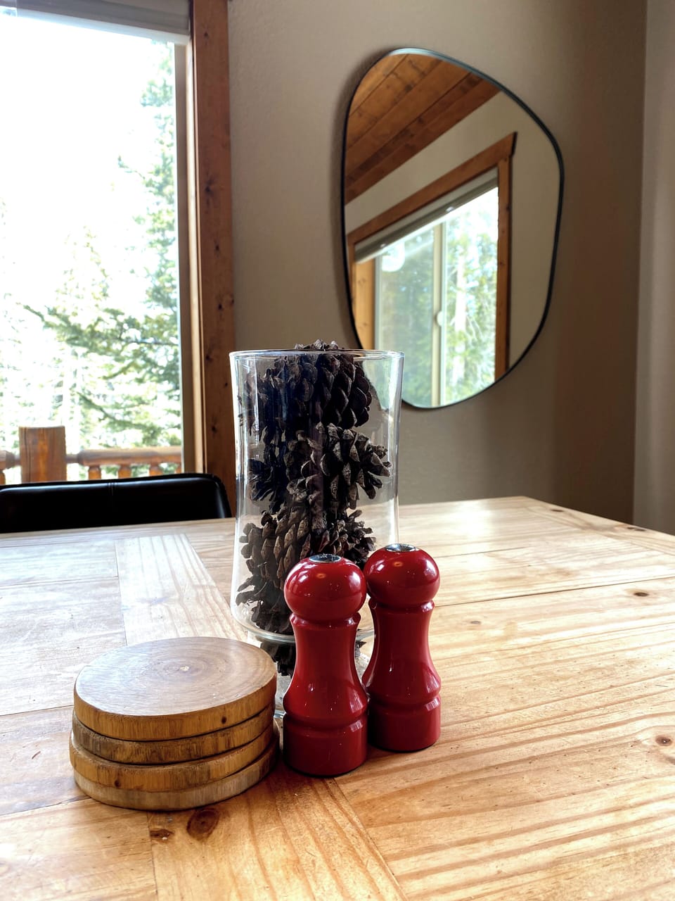 Enjoy the classic mountain cabin decor with thoughtful, unique and personal touches throughout the house that will make you feel right at home