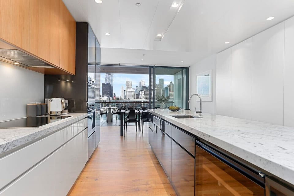 Kitchen and dining area