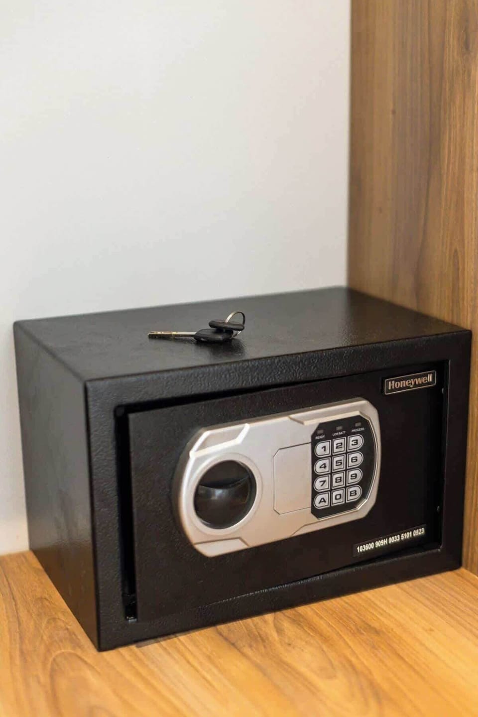 Safe box for valuables