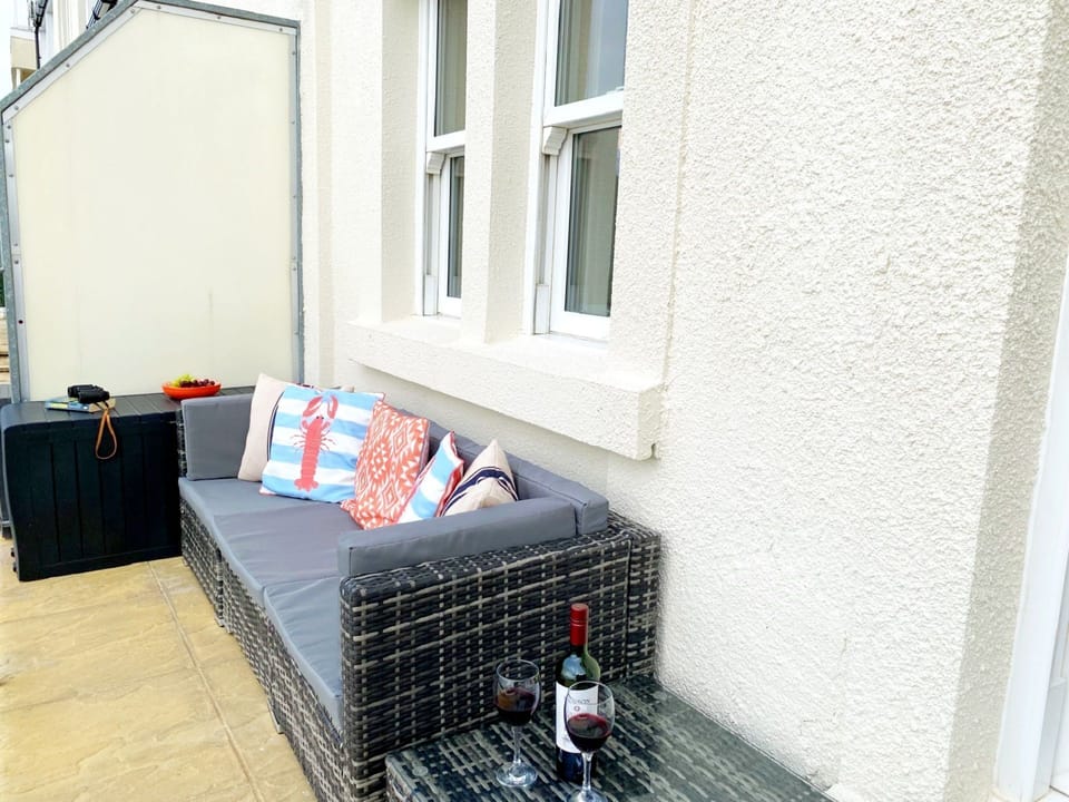 Number 1 Marina Court - private outside terrace
