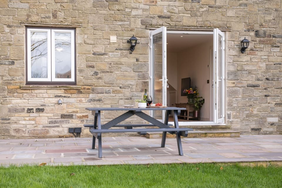 Outside seating area